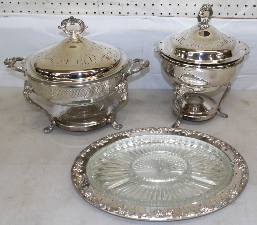 Three Silver Plate Items (1 of 2)