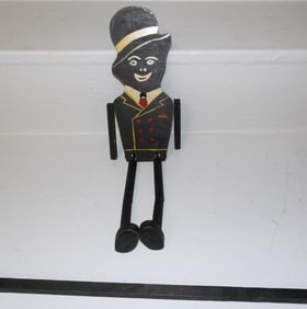 Folk Art Black Americana Dancing Dan