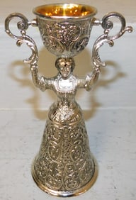 Silver Plate Wager Cup - Wedding Chalice