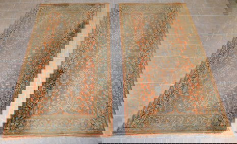 Lot (2) 2' 11" X 5' 3" Machine Made Rugs
