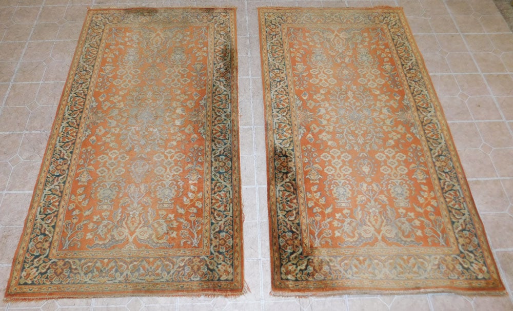 Lot (2) 2' 11" X 5' 3" Machine Made Rugs (1 of 6)