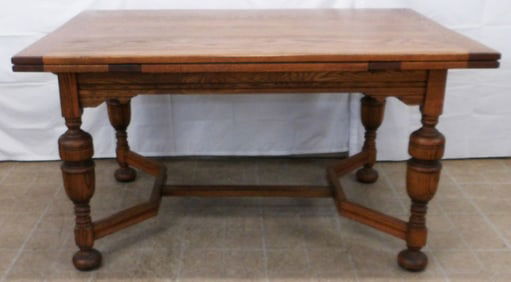 Oak Draw Leaf Dining Table