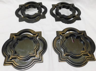 Lot Four Hanging Mirrors