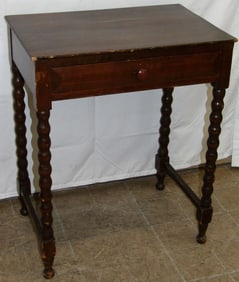 19th C One Drawer Stand