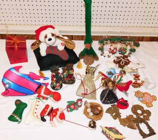 Lot Christmas Ornaments