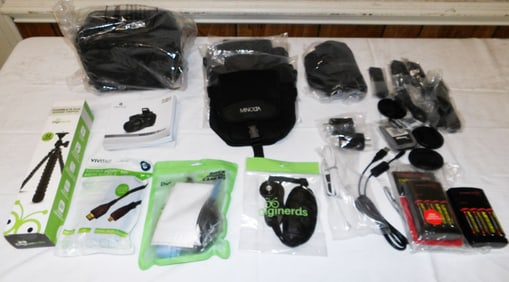 Lot Camera Cases & Misc.