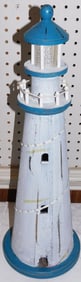 Painted Wood Light House