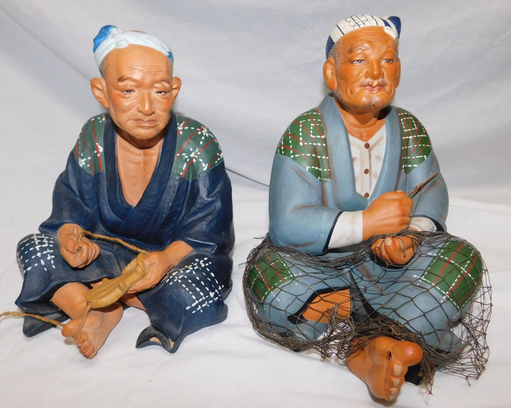 Two Oriental Porcelain Figurines (1 of 6)