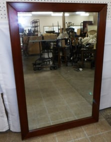 Mahogany Framed Mirror