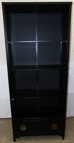 Painted Wood Book Shelf