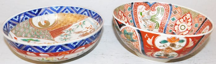 Two Amari Porcelain Bowls