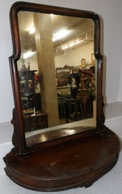 Walnut Dressing Mirror