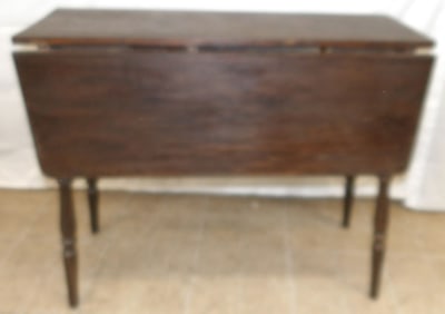 Antique Walnut Drop Leaf Table