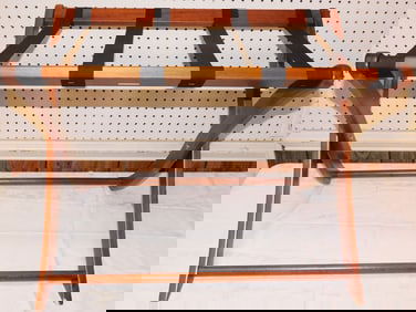 Mahogany Luggage Rack