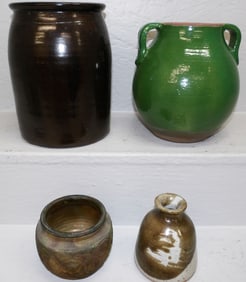 Lot Four Pottery Items - Signed