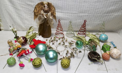 Lot Christmas Ornaments