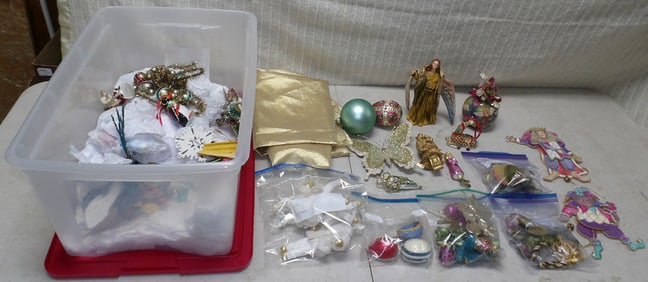 Lot Christmas Ornaments