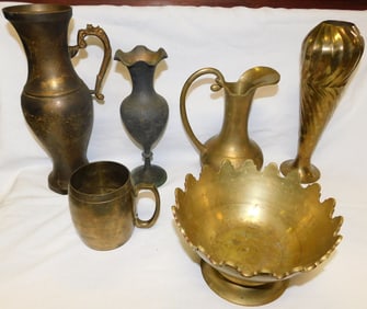 Lot Brass Items