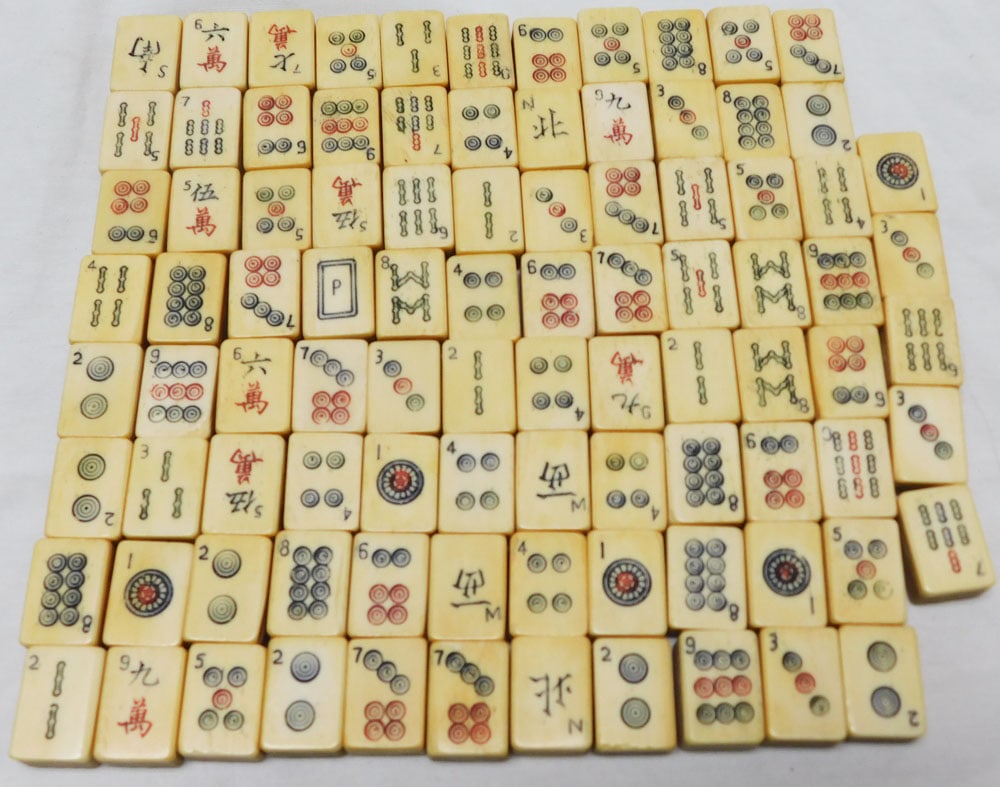 Lot Mahjong Tiles (1 of 5)