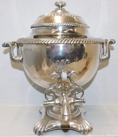 Antique Sheffield Hot Water Urn