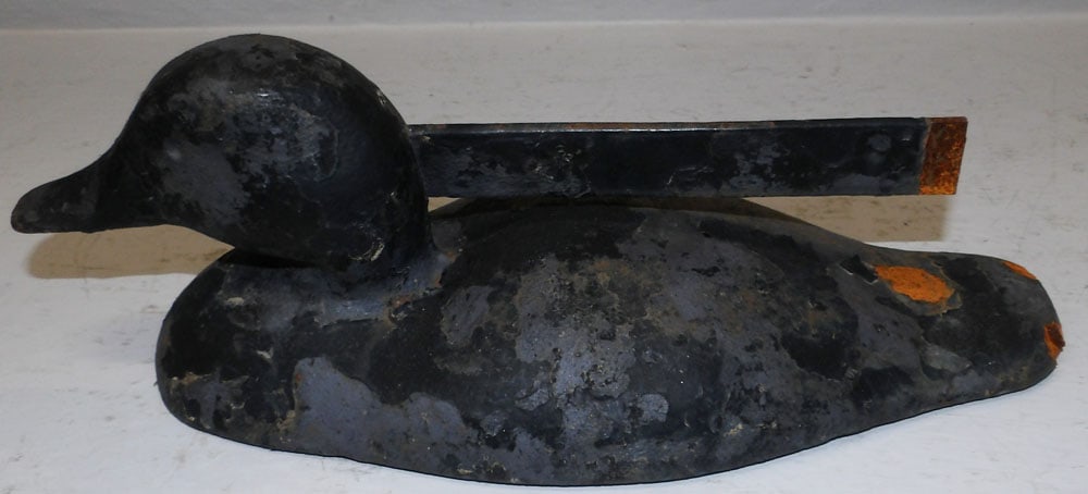 Antique Cast Iron Duck Boot Scraper, (As Found) (1 of 3)