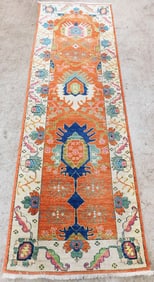 2' 7" x 8' 4" Hand Made Oriental Rug
