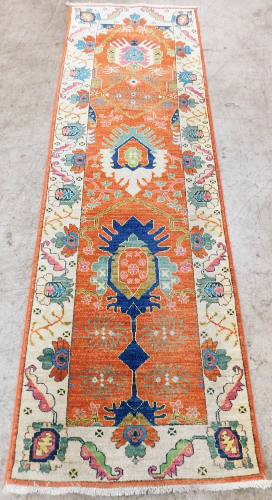 2' 7" x 8' 4" Hand Made Oriental Rug (1 of 6)
