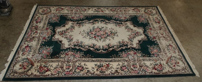 5' 9" x 8' 9" Hand Made Oriental Rug