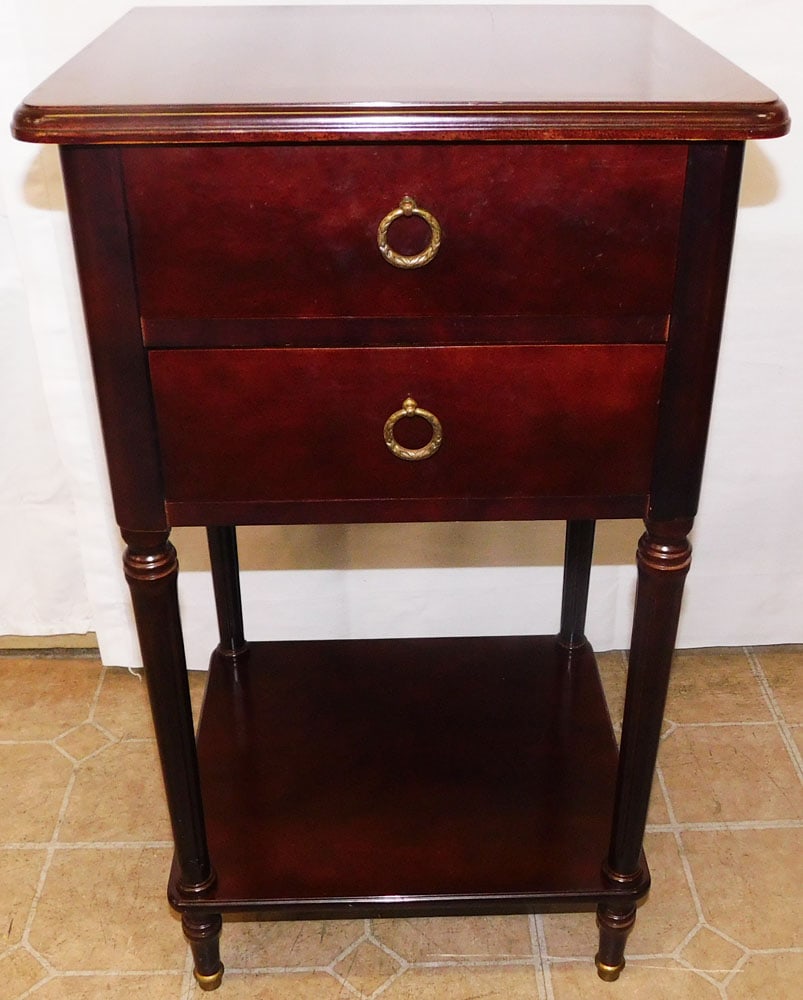 Cherry Two Drawer Stand by Bombay  (1 of 4)