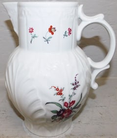 Painted Porcelain Worcester Jug by Mottahedeh