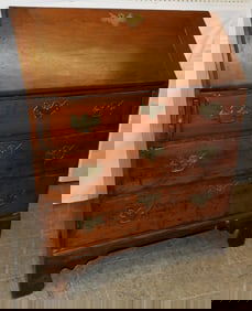 19th Century Pine Slant Front Desk