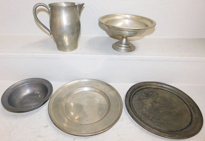 Lot of Pewter Items