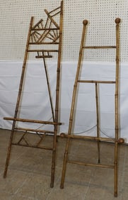 Two Bamboo Easels