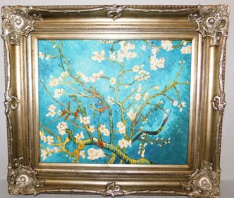 Framed Oil on Canvas Still Life