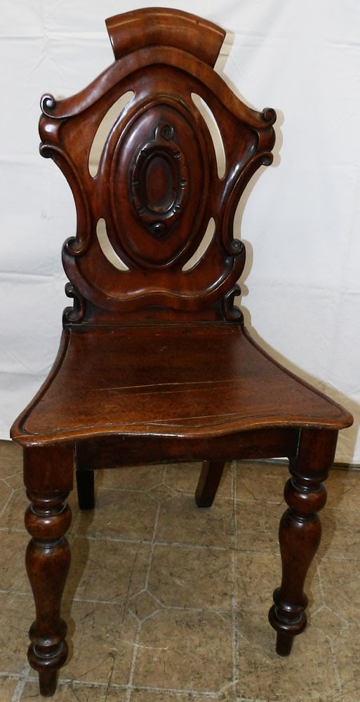 Antique Mahogany Side Chair  (1 of 3)