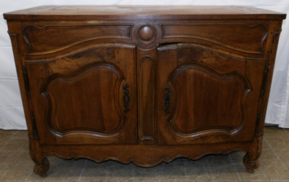 18th Century Walnut French Two Door Cabinet  (1 of 6)