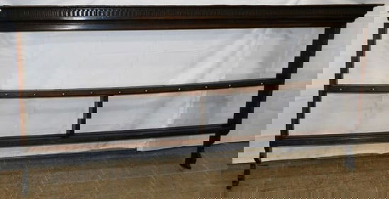 Large 19th Century English Oak Plate Rack