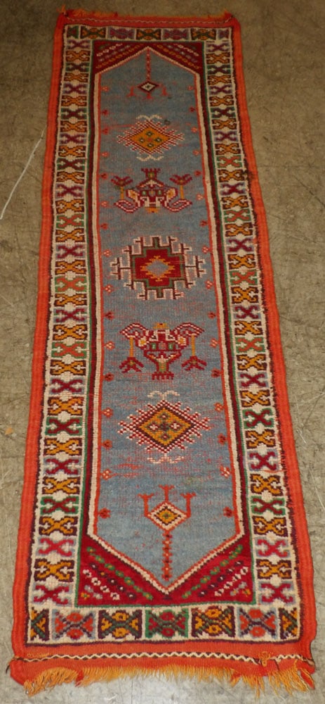 1' 10" x 6' 1" Hand Made Oriental Runner (1 of 5)