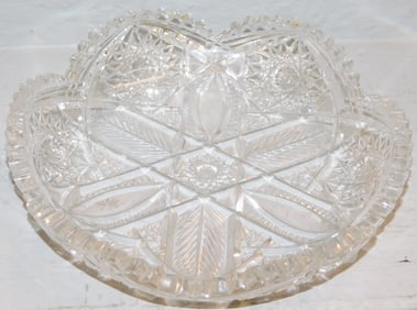 American Brilliant Cut Glass Bowl
