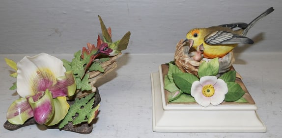 Two Boehm Bird Figurines