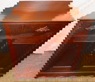 Antique Walnut Washstand