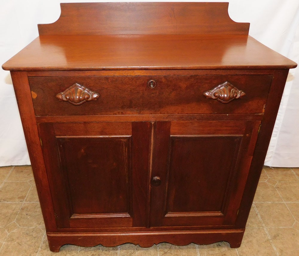 Antique Walnut Washstand (1 of 3)