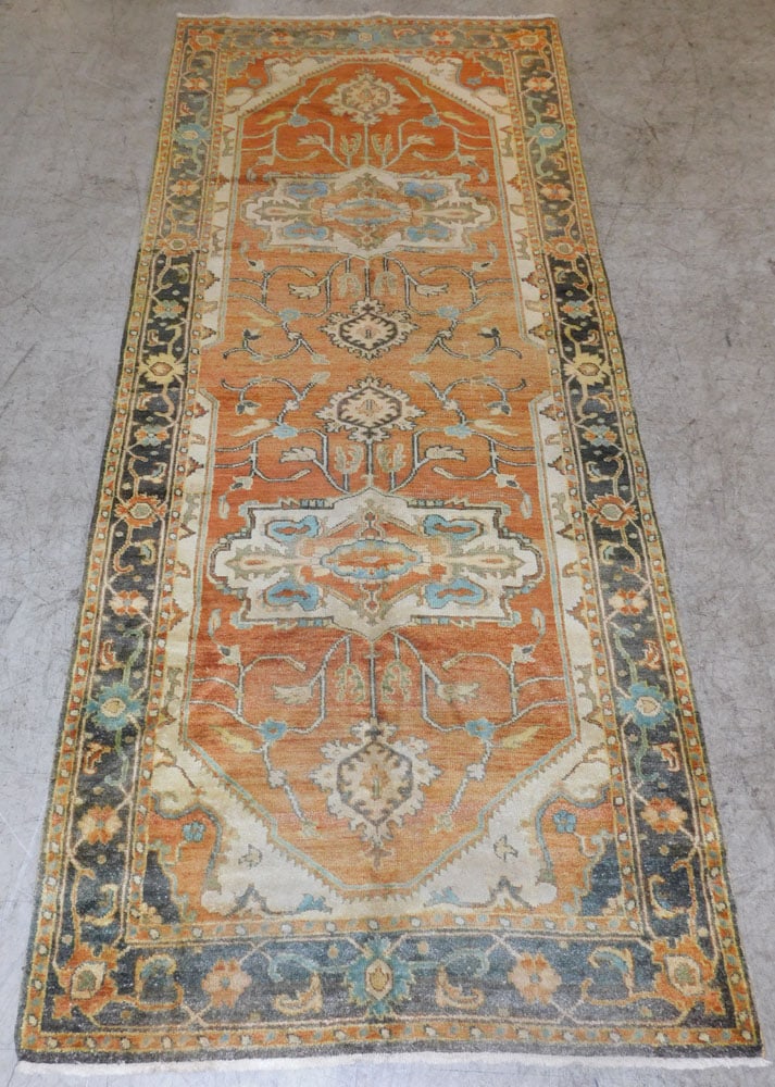4' x 9' Antique Hand Made Oriental Rug (1 of 6)