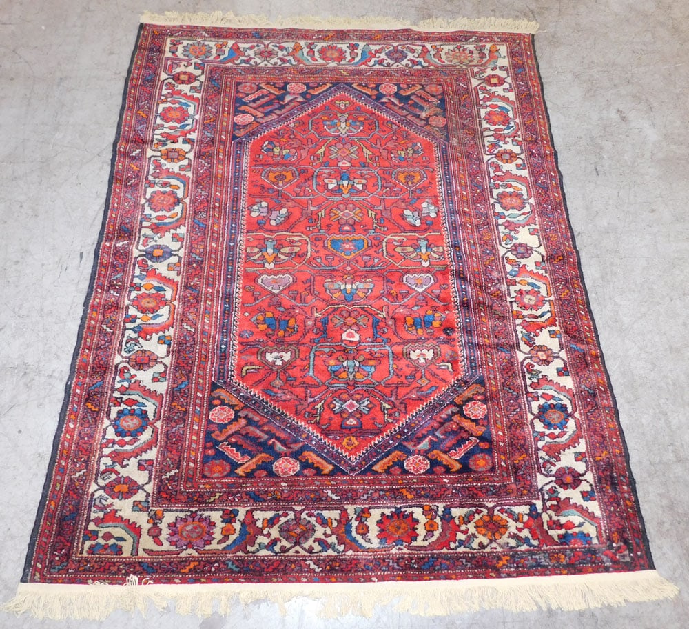 5' x 7' Antique Hand Made Oriental Rug (1 of 7)