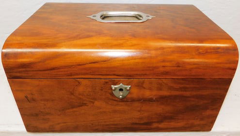 Antique Walnut Dresser Box