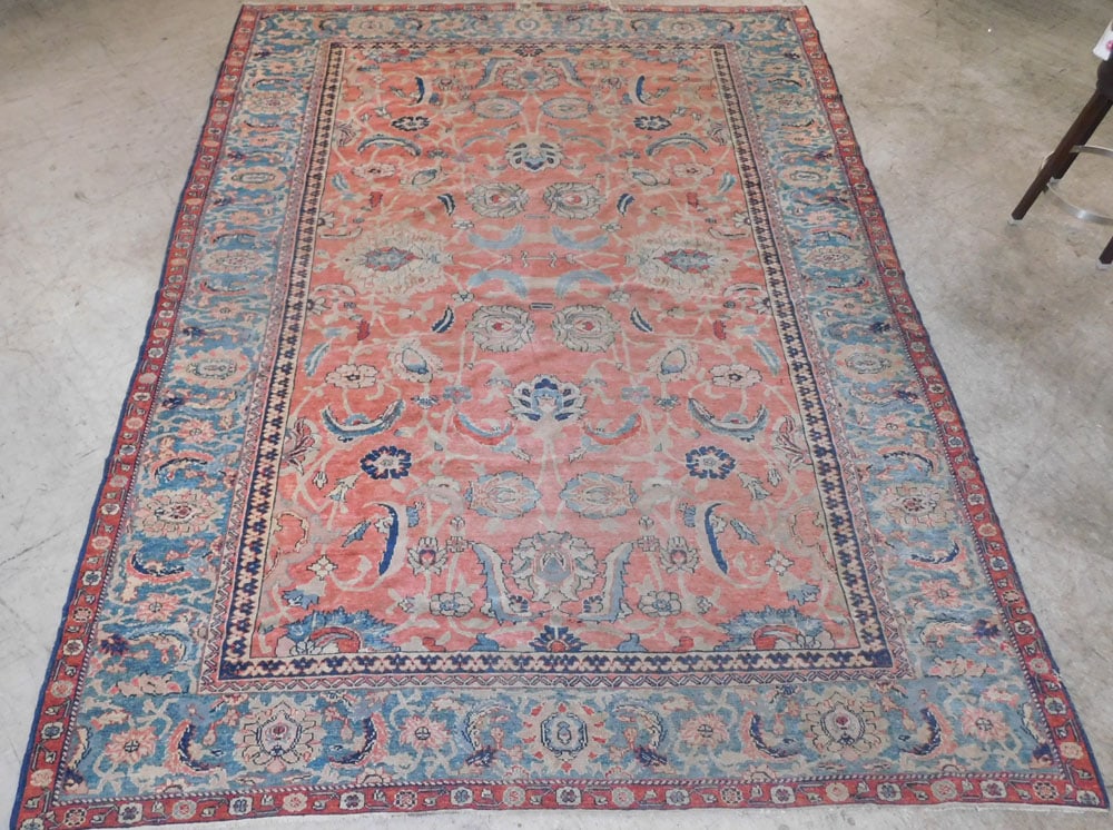 8' x 12' Antique Hand Made Oriental Rug (1 of 6)