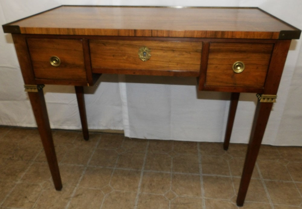 Rosewood & Bronze Mounted Ladies Dressing Vanity by Baker (1 of 8)