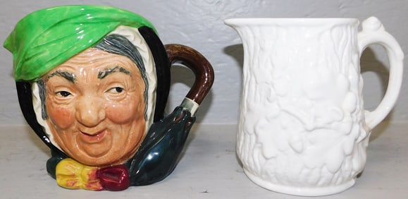 Royal Doulton Toby Mug & Minton Porcelain Pitcher