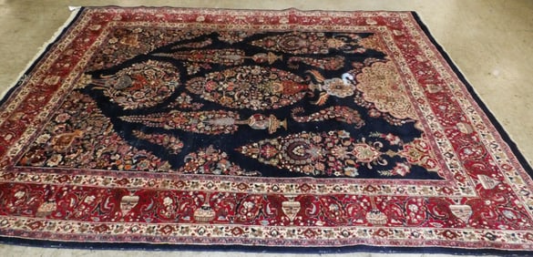 9' 7" x 12' 7" Hand Made Oriental Rug
