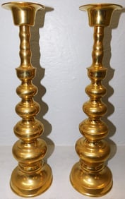 Pair of Brass Candlesticks
